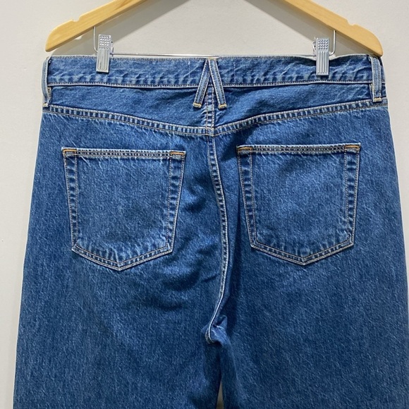 SLVRLAKE London Jeans Re-work Paneled 2 Tone Reverse Denim Jeans Size 32 - Picture 11 of 16